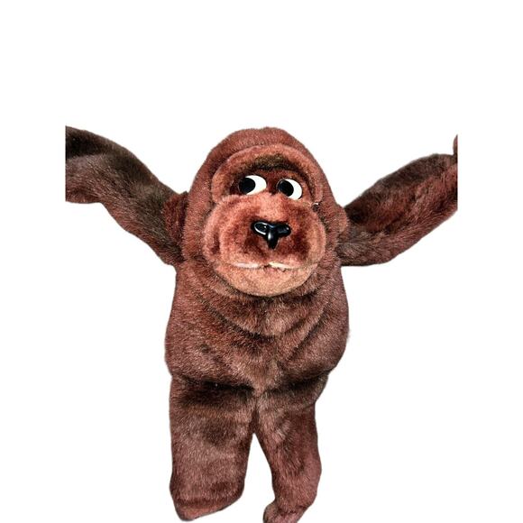 Vintage Troolove Brown‎ Hanging Monkey 8" Plush - Picture 2 of 7